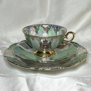 Vintage Teacup Trio Luncheon Set Hutschenreuther Tirschenreuth Germany